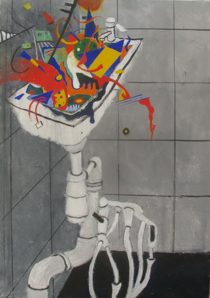 Kandinsky in the Sink