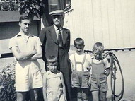 Vladimir Kinert with children